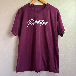 Primitive Men's Burgundy Tee size XL